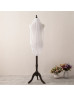 White Lace Short Wedding Veil